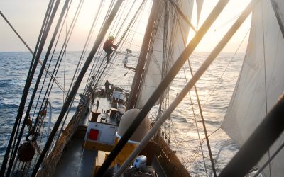 Quest for change – We visited a sailship on a mission.